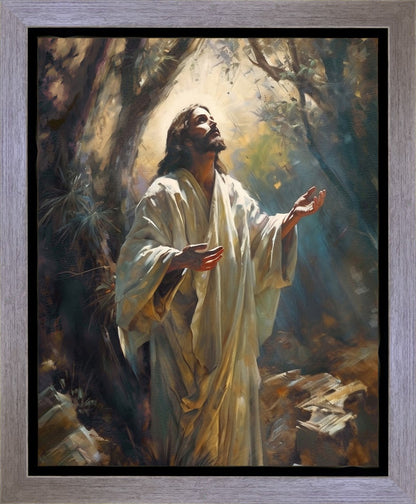 Jesus Prays in the Garden of Gethsemane