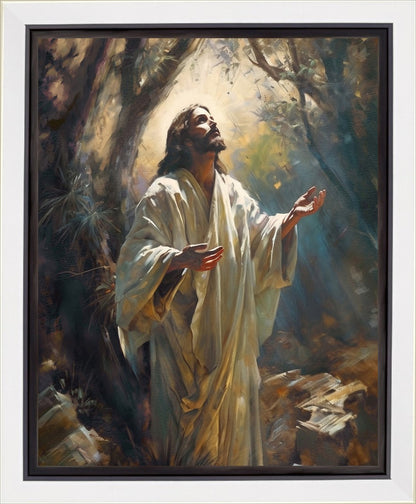 Jesus Prays in the Garden of Gethsemane