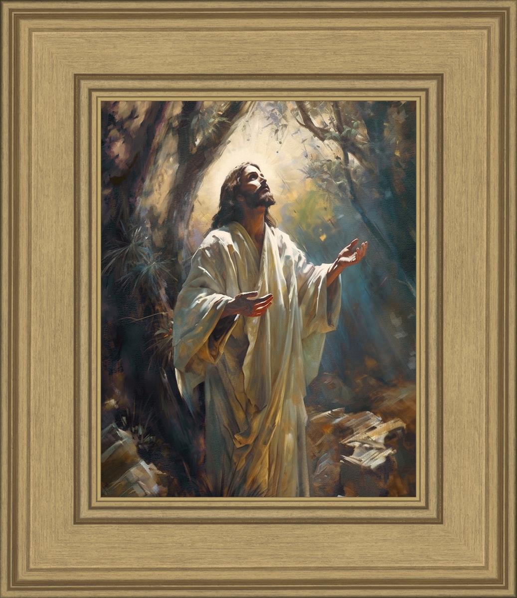 Jesus Prays in the Garden of Gethsemane