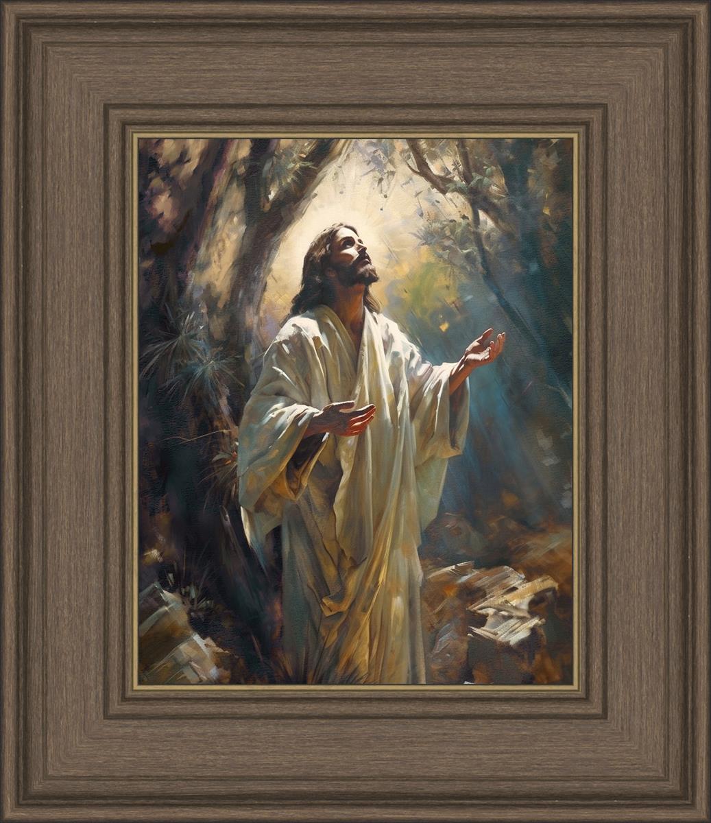 Jesus Prays in the Garden of Gethsemane