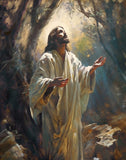 Jesus Prays in the Garden of Gethsemane Gallery Wrap