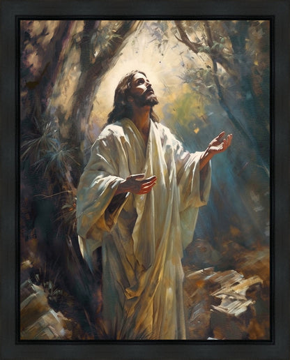 Jesus Prays in the Garden of Gethsemane