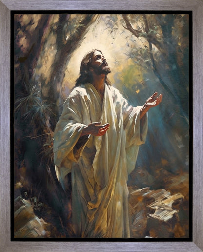 Jesus Prays in the Garden of Gethsemane