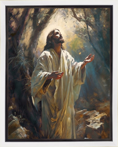 Jesus Prays in the Garden of Gethsemane