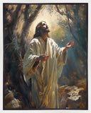 Jesus Prays in the Garden of Gethsemane Gallery Wrap