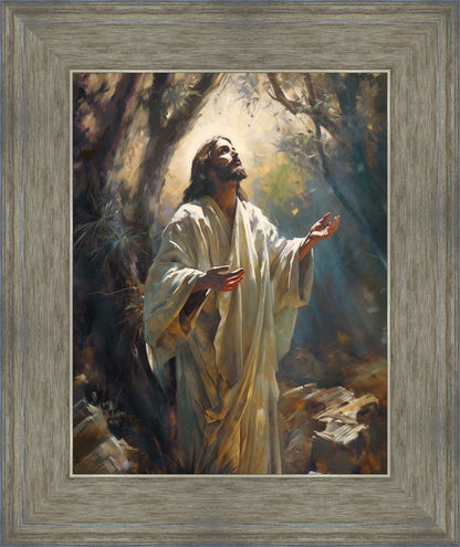 Jesus Prays in the Garden of Gethsemane
