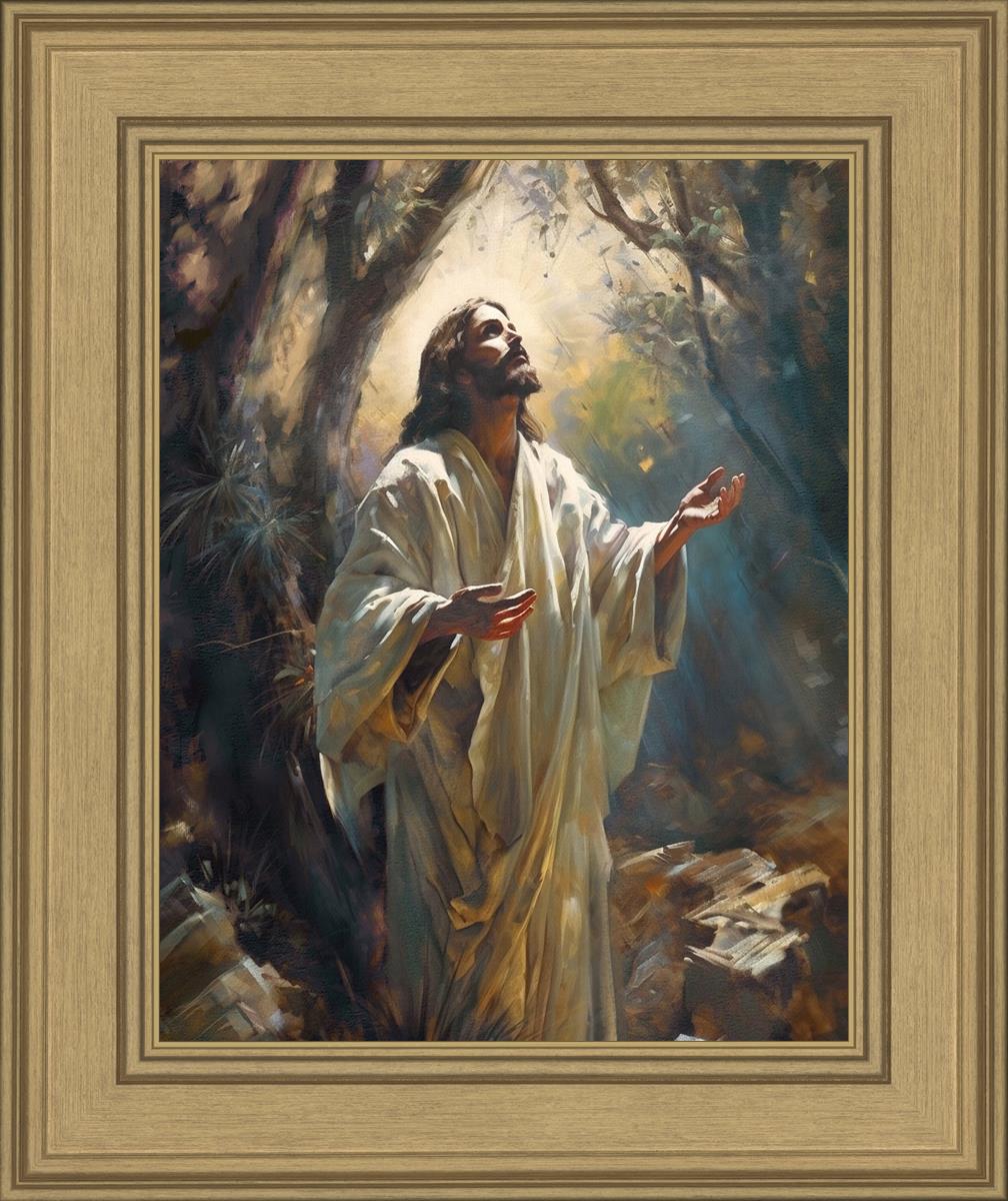 Jesus Prays in the Garden of Gethsemane