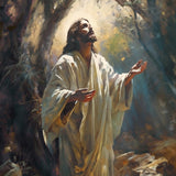 Jesus Prays in the Garden of Gethsemane Gallery Wrap