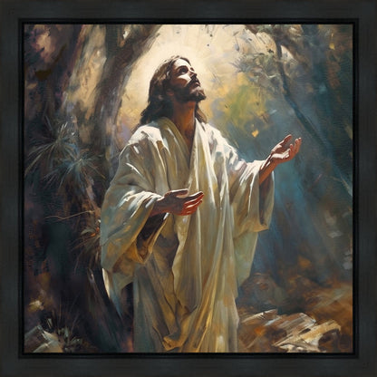 Jesus Prays in the Garden of Gethsemane