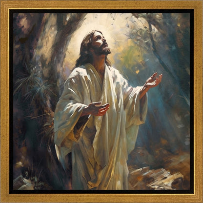 Jesus Prays in the Garden of Gethsemane