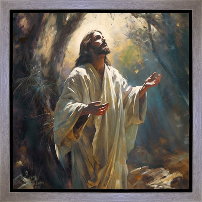 Jesus Prays in the Garden of Gethsemane Gallery Wrap