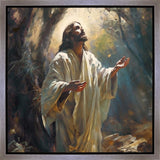 Jesus Prays in the Garden of Gethsemane Gallery Wrap