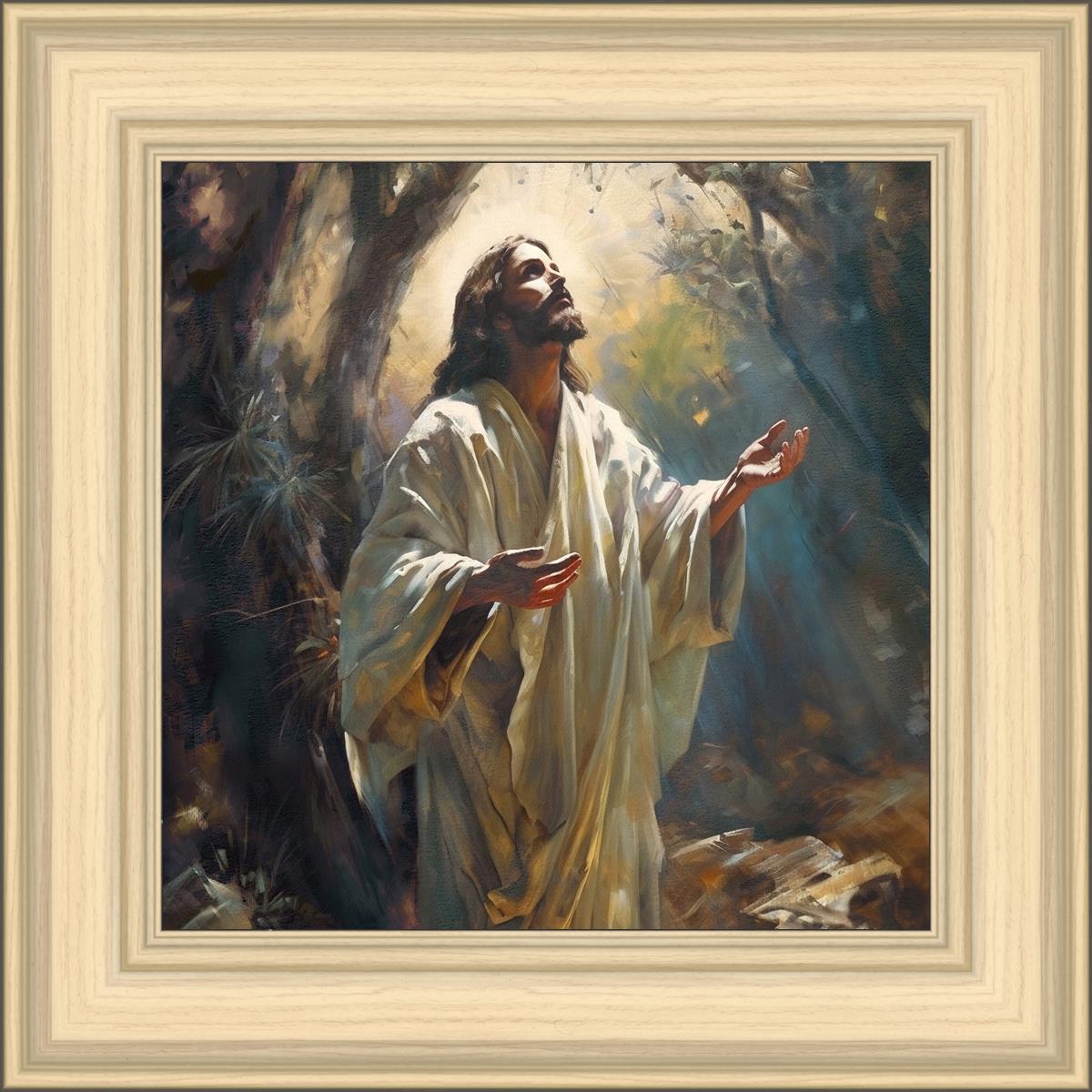 Jesus Prays in the Garden of Gethsemane