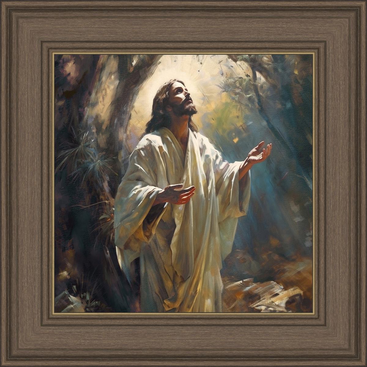 Jesus Prays in the Garden of Gethsemane
