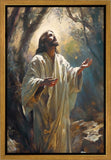 Jesus Prays in the Garden of Gethsemane Gallery Wrap