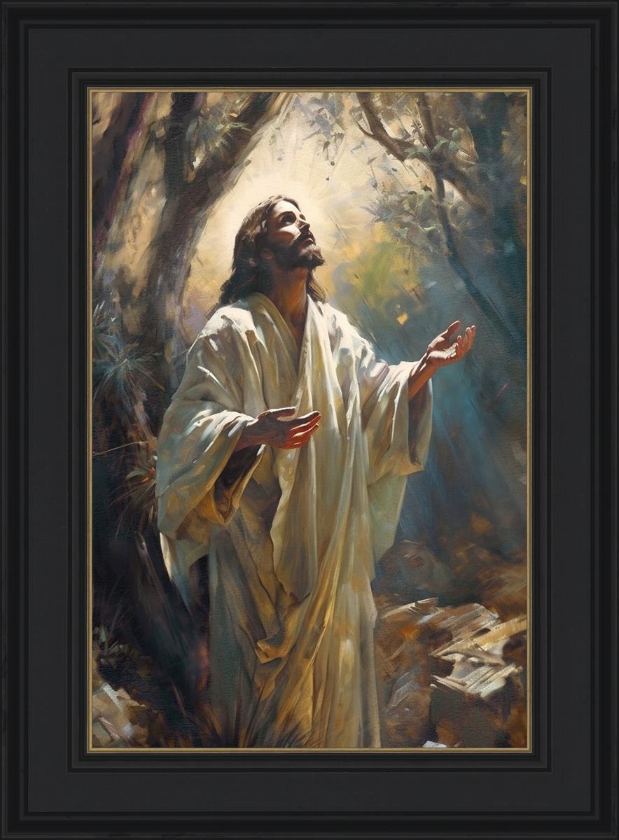 Jesus Prays in the Garden of Gethsemane