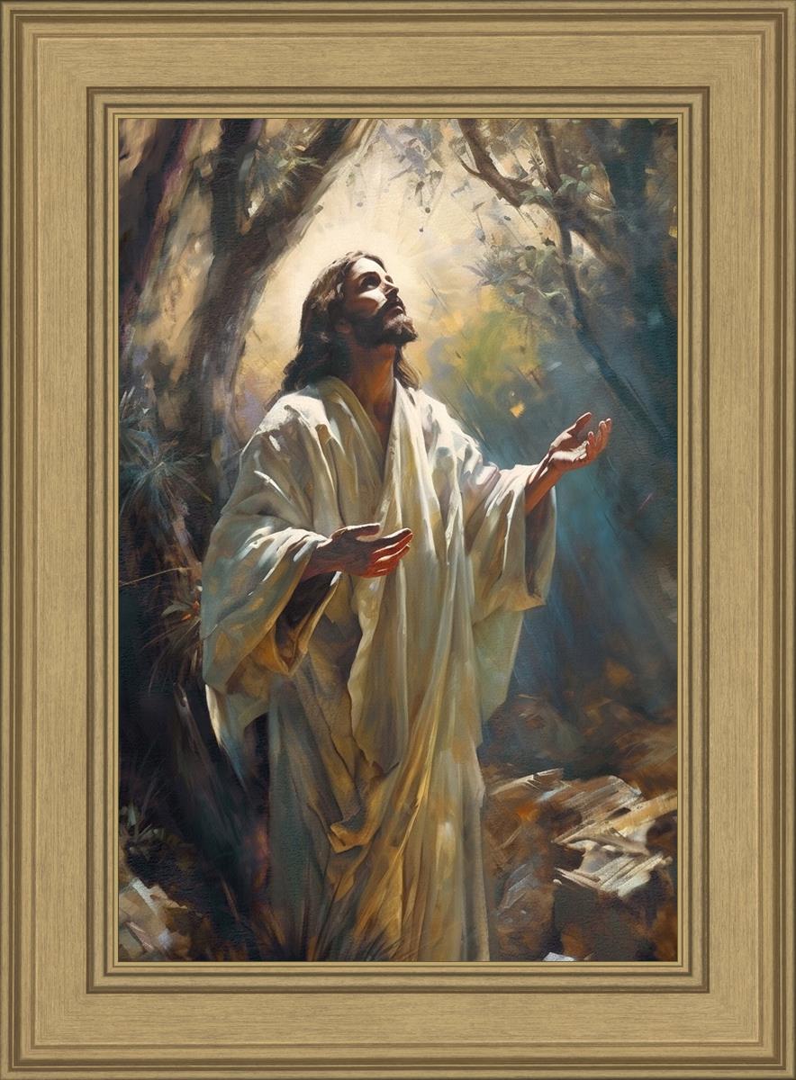 Jesus Prays in the Garden of Gethsemane