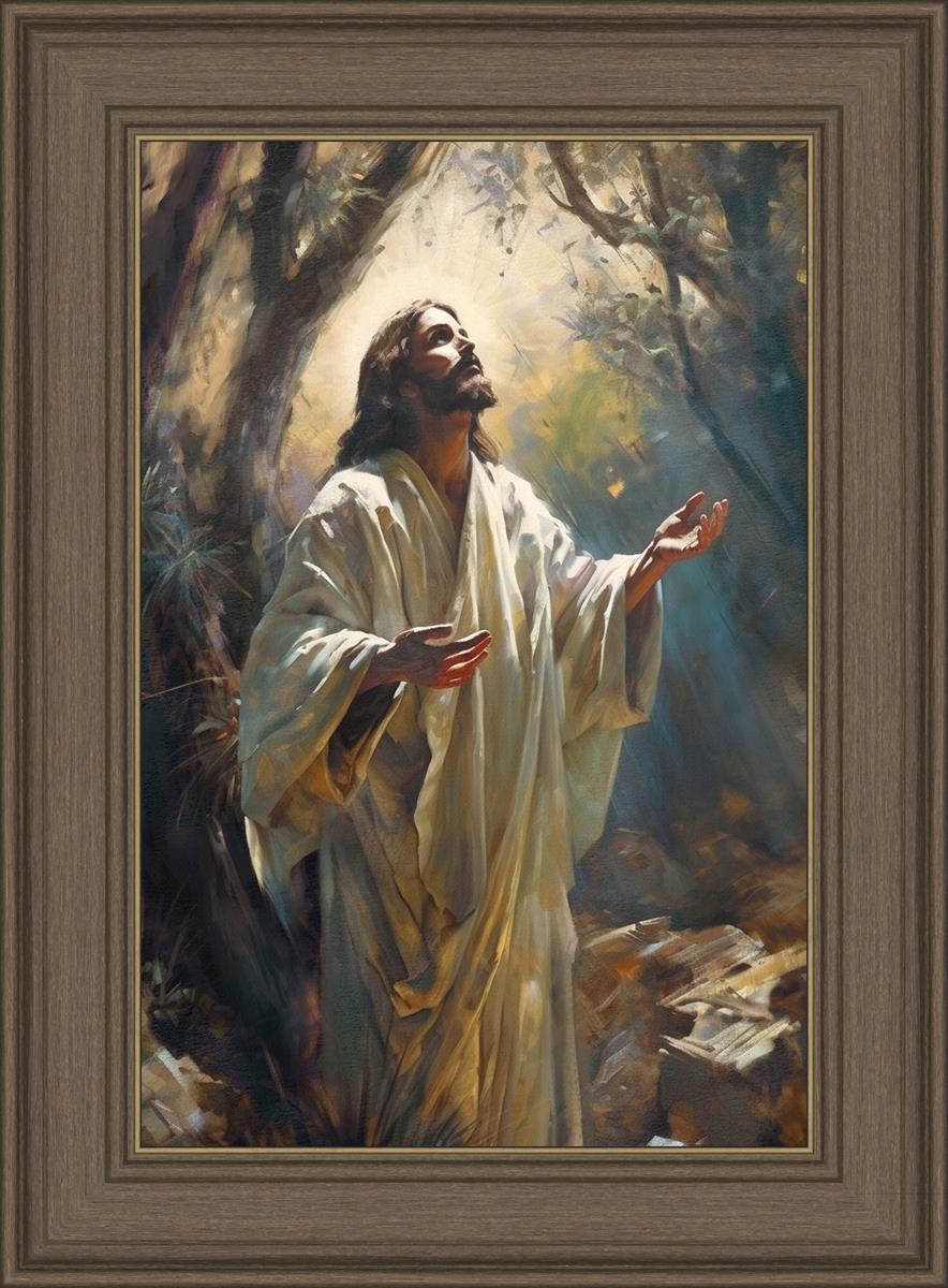 Jesus Prays in the Garden of Gethsemane
