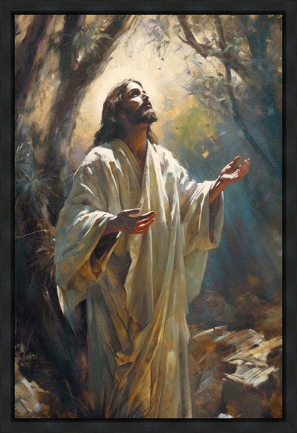 Jesus Prays in the Garden of Gethsemane