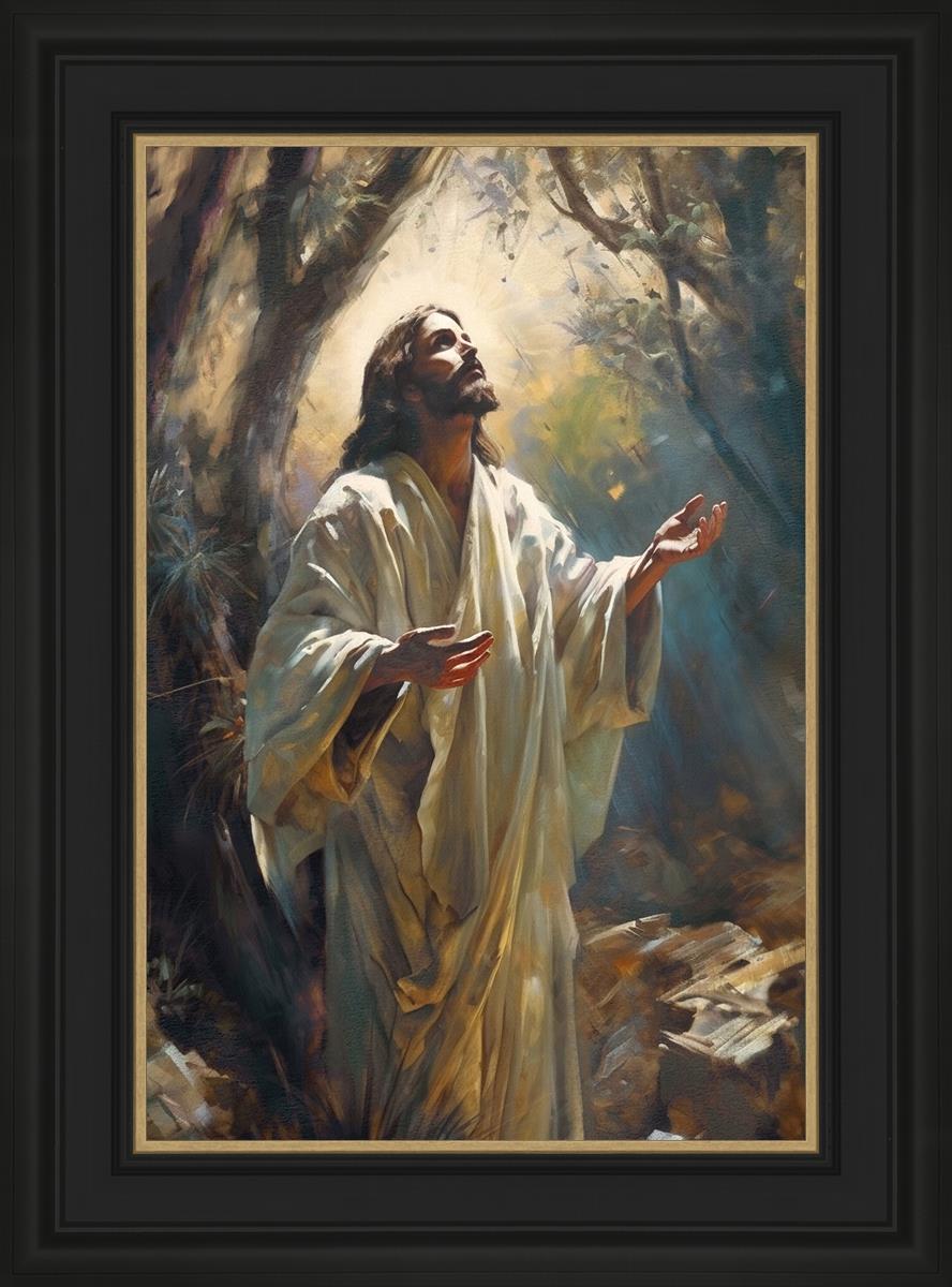 Jesus Prays in the Garden of Gethsemane