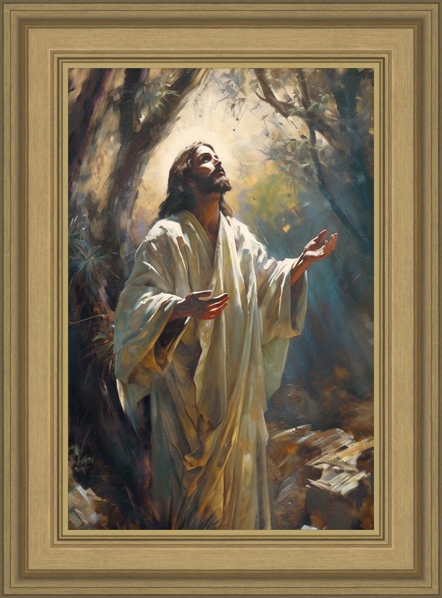 Jesus Prays in the Garden of Gethsemane