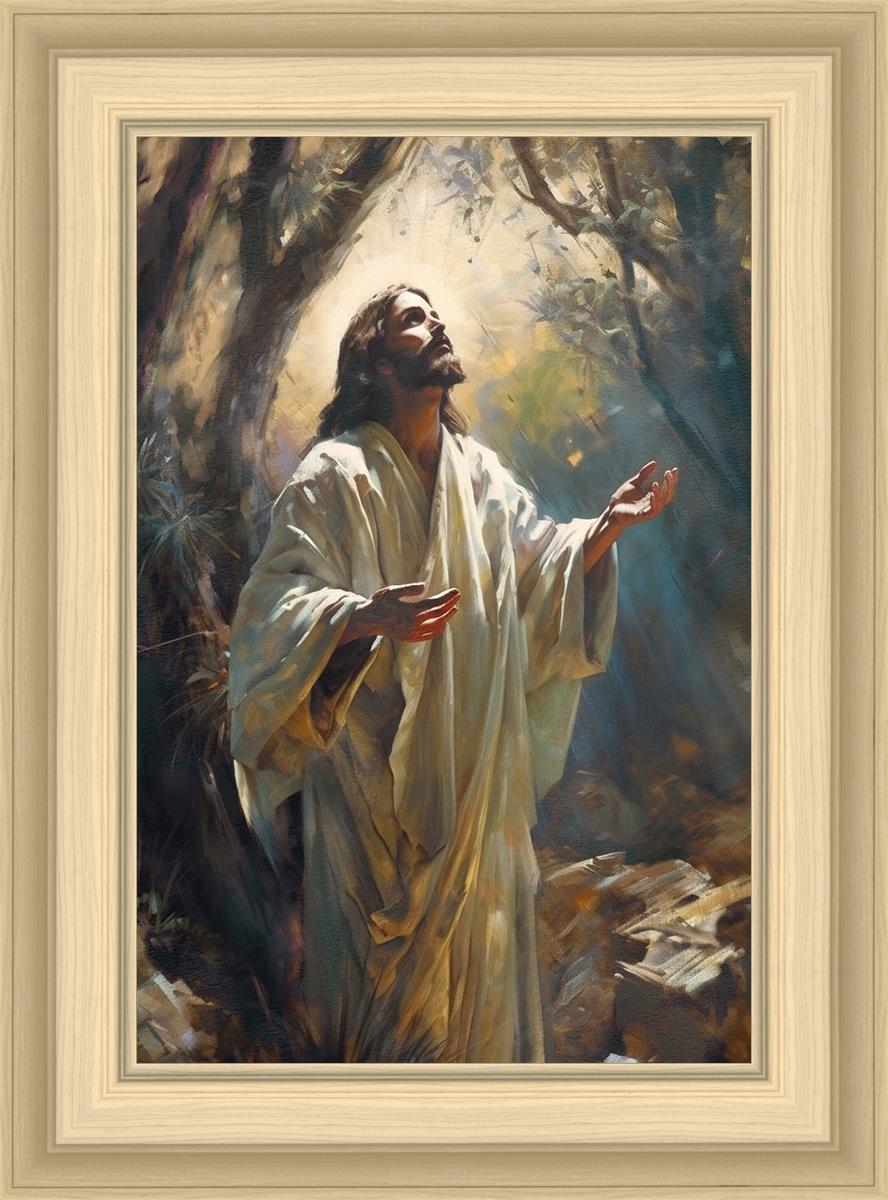Jesus Prays in the Garden of Gethsemane