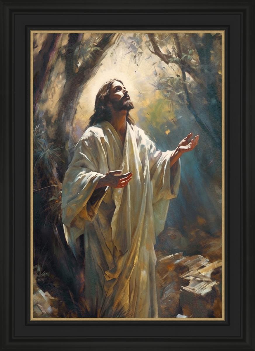 Jesus Prays in the Garden of Gethsemane