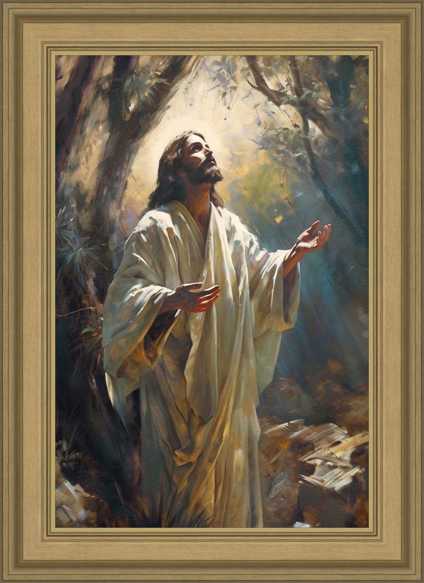 Jesus Prays in the Garden of Gethsemane