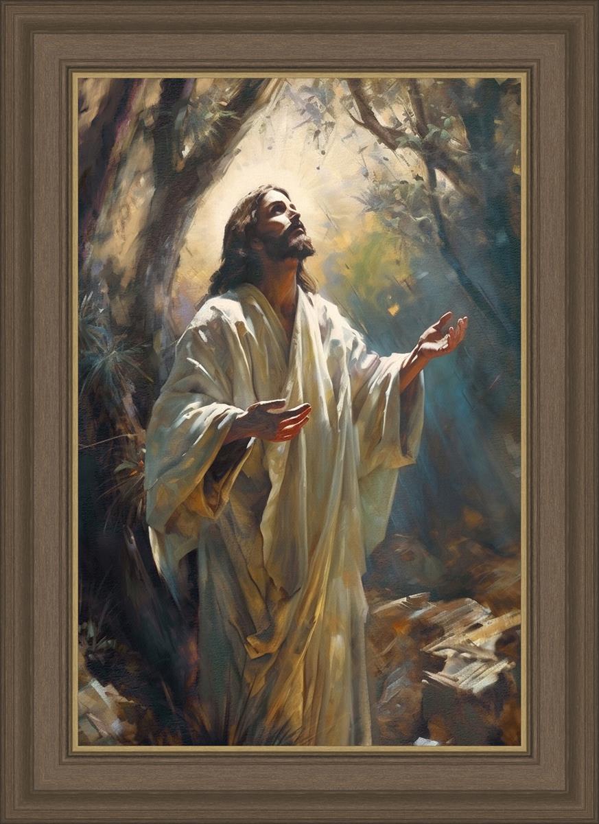 Jesus Prays in the Garden of Gethsemane