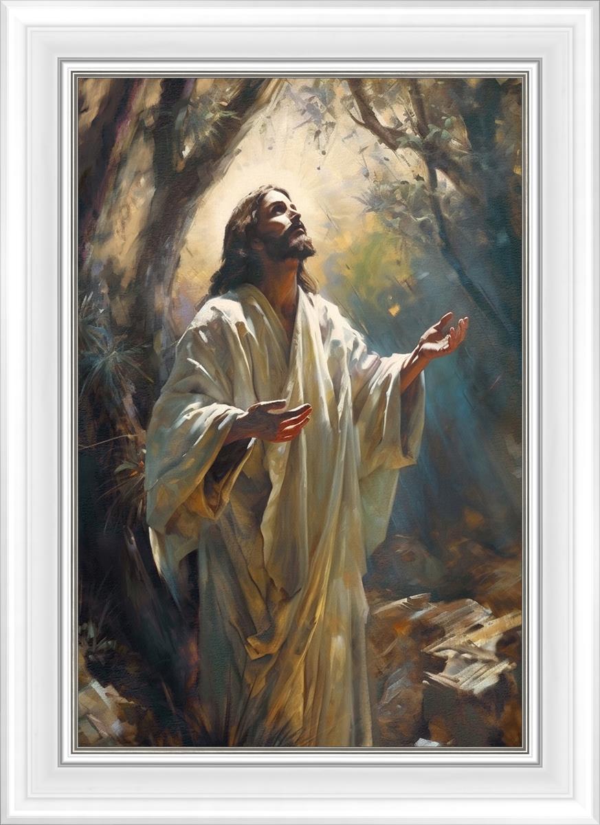Jesus Prays in the Garden of Gethsemane