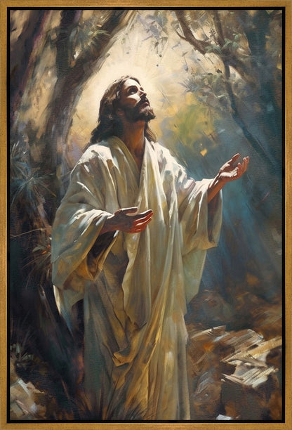 Jesus Prays in the Garden of Gethsemane