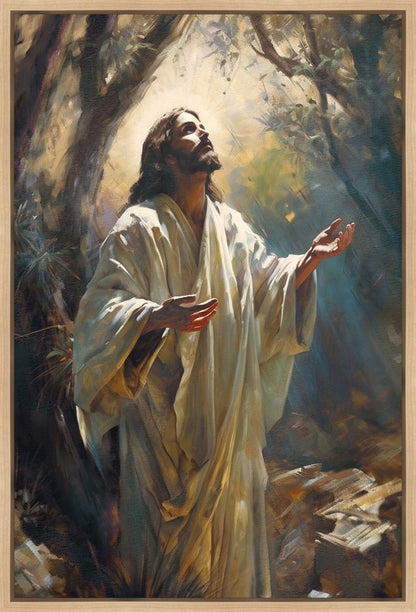 Jesus Prays in the Garden of Gethsemane