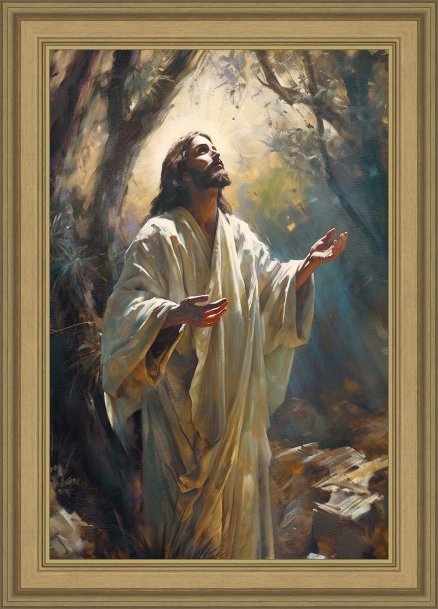 Jesus Prays in the Garden of Gethsemane
