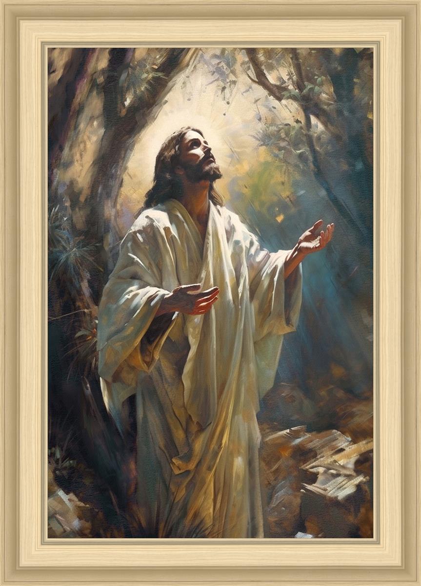 Jesus Prays in the Garden of Gethsemane