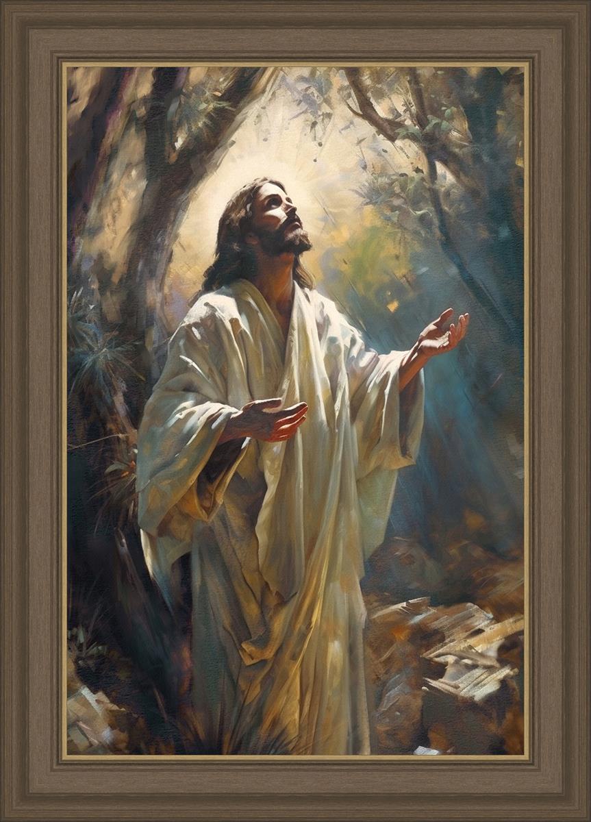 Jesus Prays in the Garden of Gethsemane