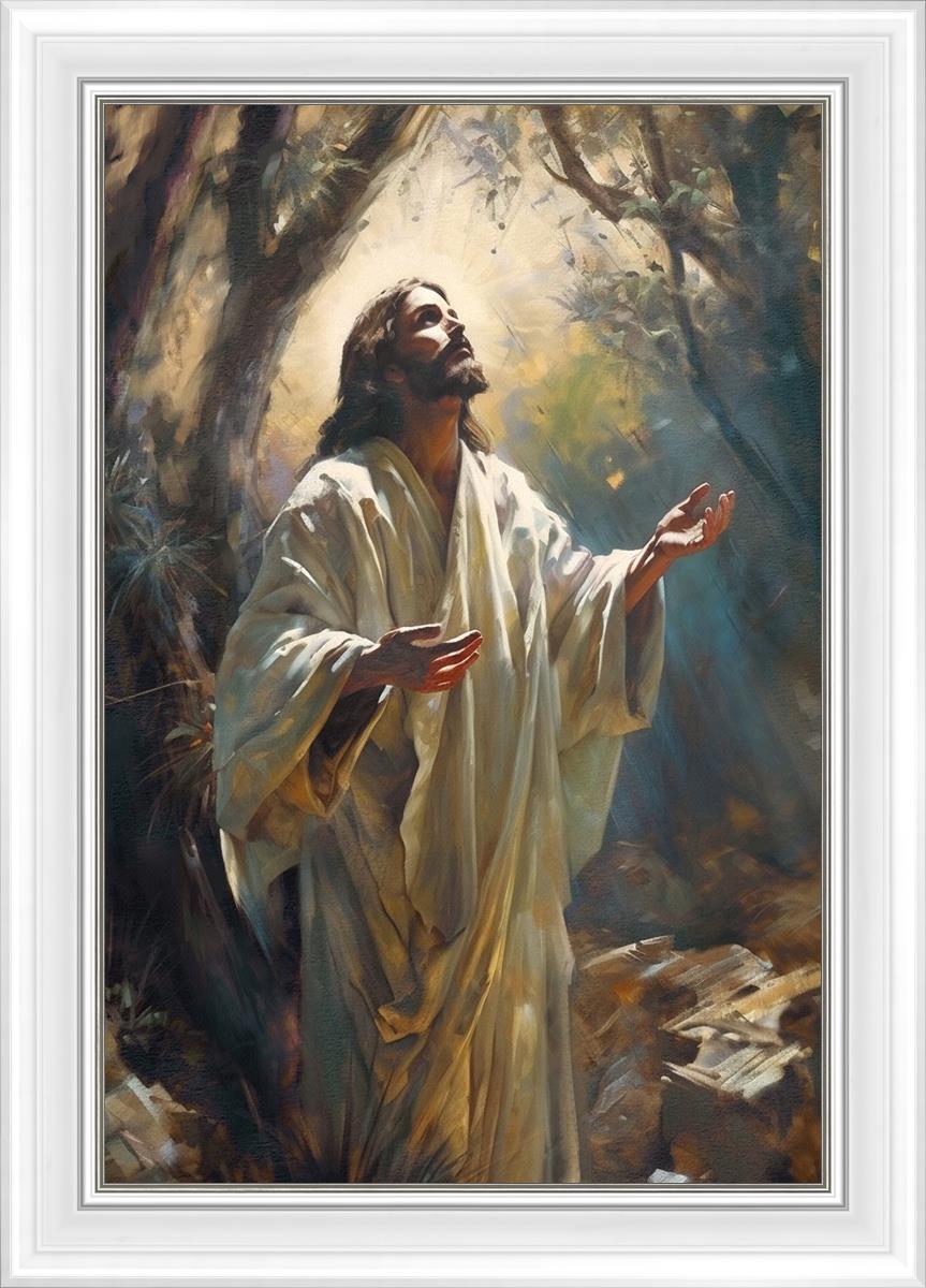 Jesus Prays in the Garden of Gethsemane