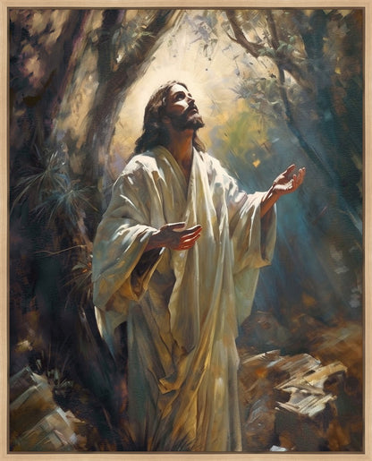 Jesus Prays in the Garden of Gethsemane
