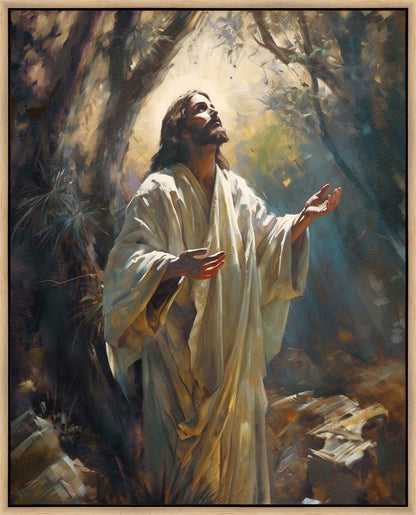 Jesus Prays in the Garden of Gethsemane