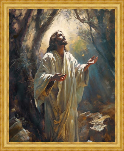 Jesus Prays in the Garden of Gethsemane