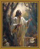 Jesus Prays in the Garden of Gethsemane Large Wall Art