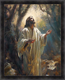 Jesus Prays in the Garden of Gethsemane Large Wall Art