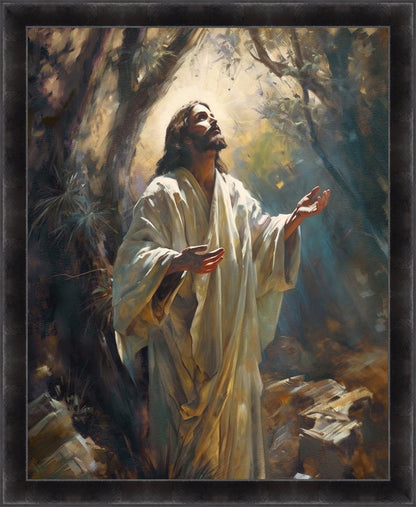 Jesus Prays in the Garden of Gethsemane