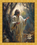 Jesus Prays in the Garden of Gethsemane Large Wall Art