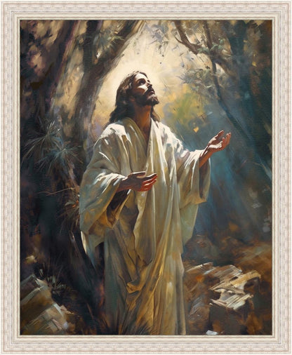 Jesus Prays in the Garden of Gethsemane