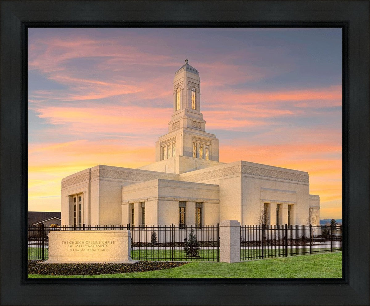 Helena Montana at Sunrise