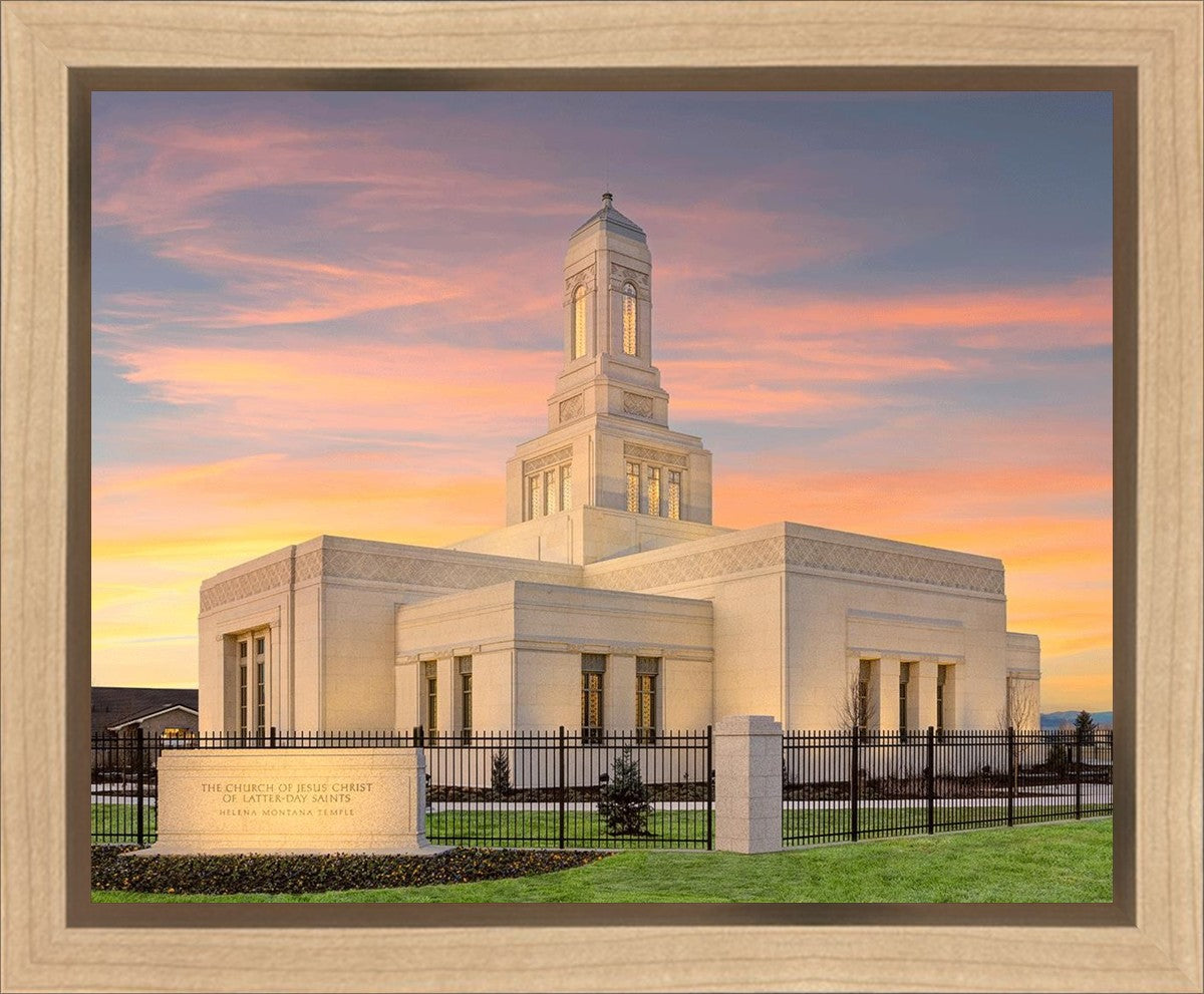 Helena Montana at Sunrise