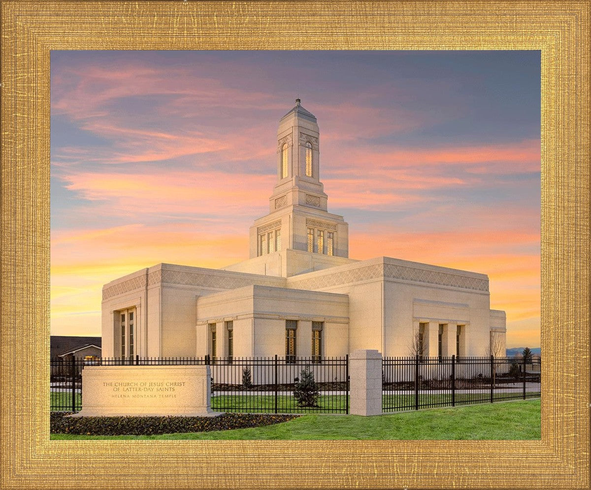 Helena Montana at Sunrise