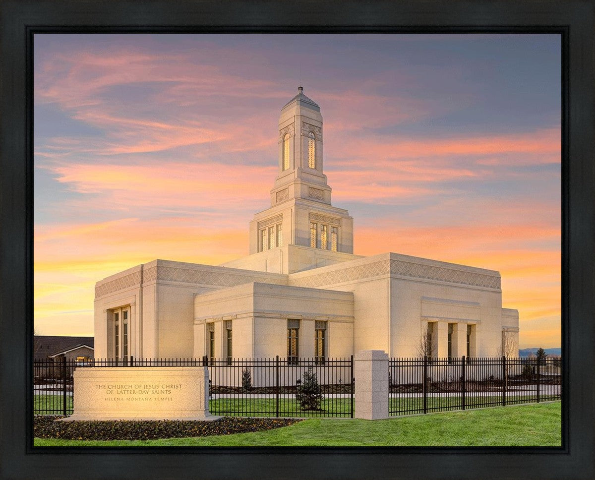 Helena Montana at Sunrise