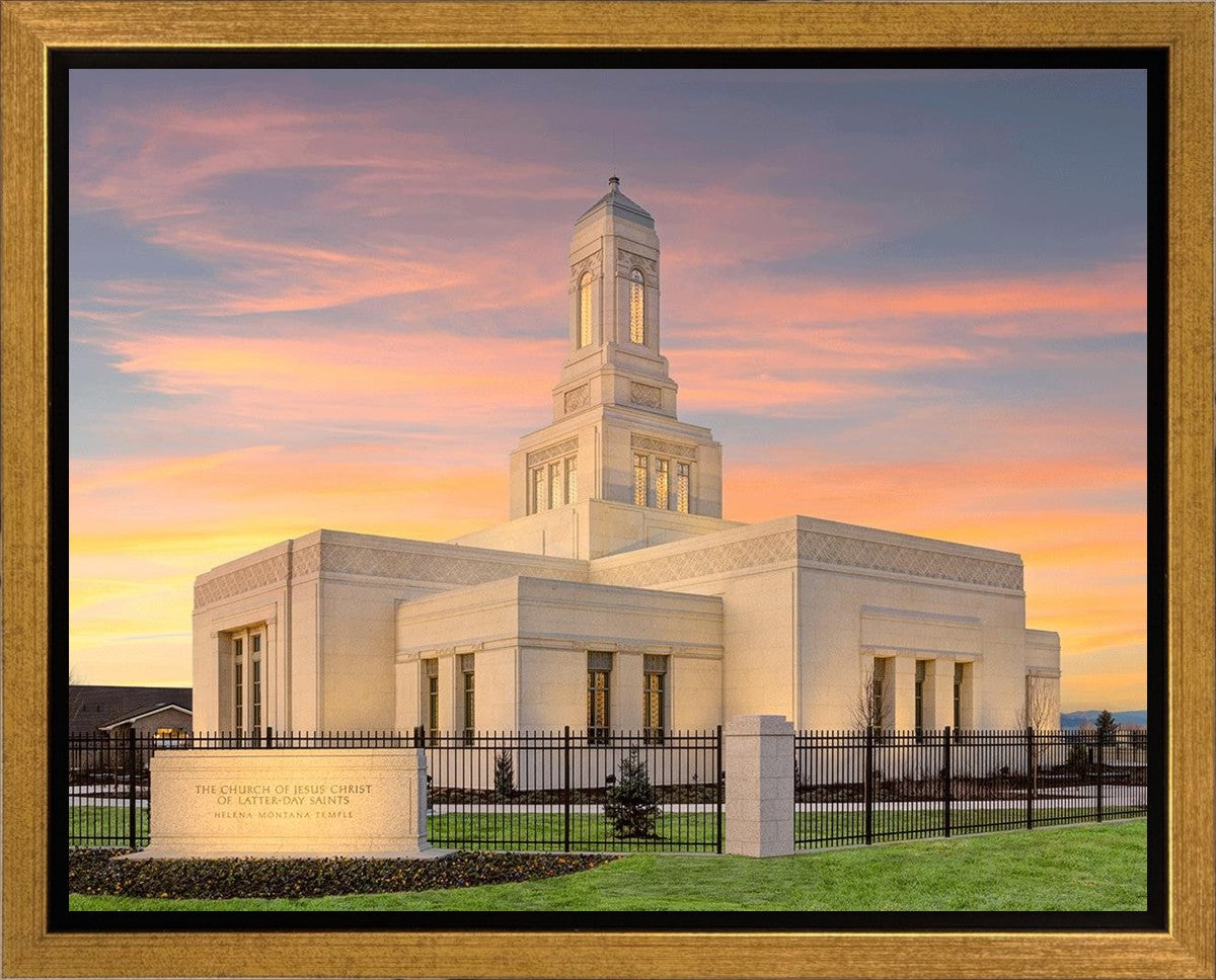 Helena Montana at Sunrise