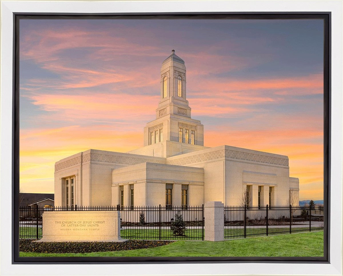 Helena Montana at Sunrise